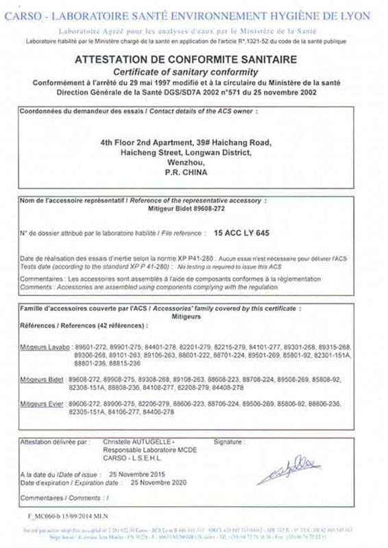 Certifications1
