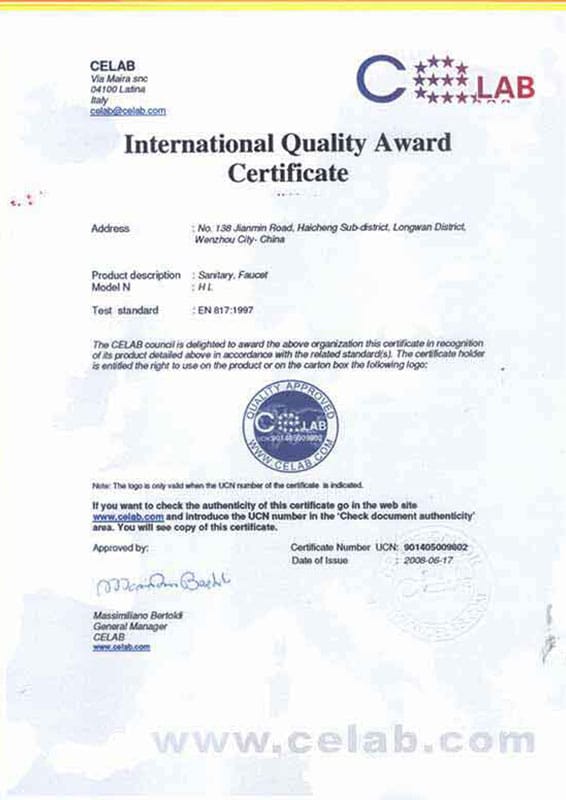 Certifications5