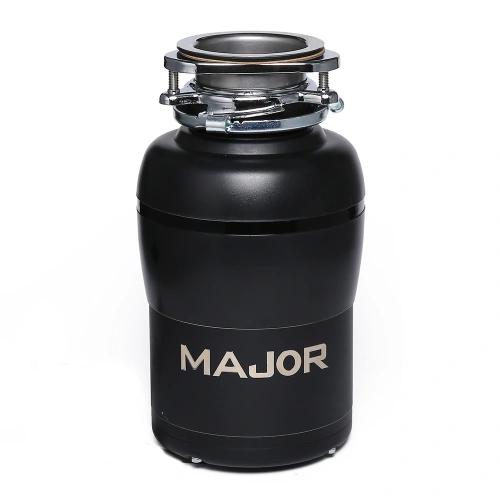 AC motor food waste disposer for household kitchen sink use