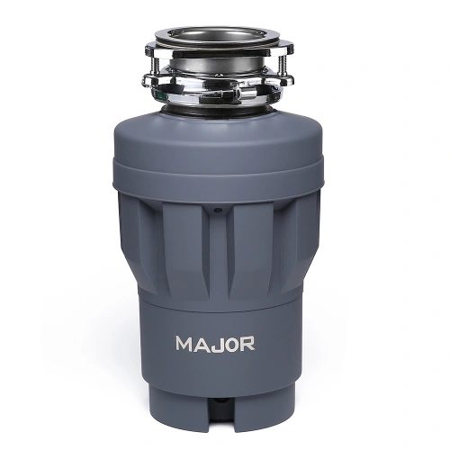 1 HP garbage disposal with dishwasher connection and discharge elbow