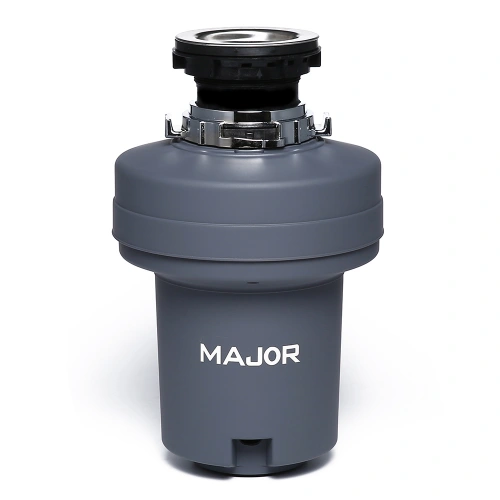 D700 kitchen waste disposer with discharge elbow and stopper accessories