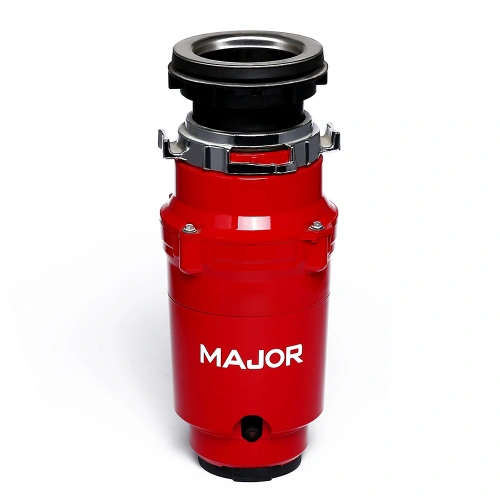 P.M DC continuous feed garbage disposal for OEM residential kitchen programs