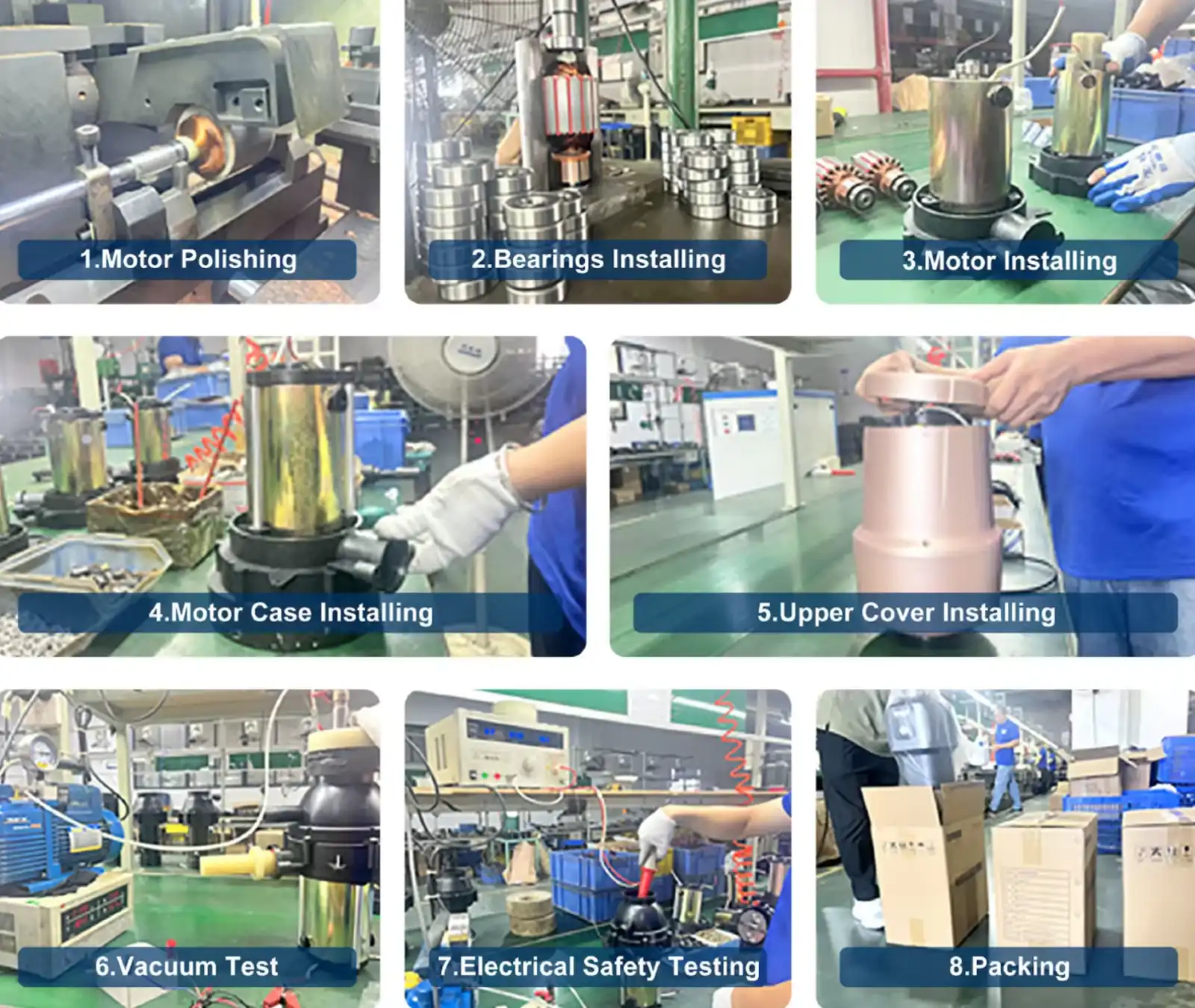 Major garbage disposal production process